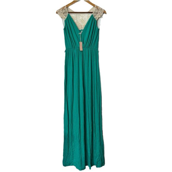 NWT Small Maternity Maxi Dress - Picture 1 of 3